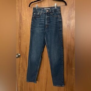 Zara Women’s dark wash jeans